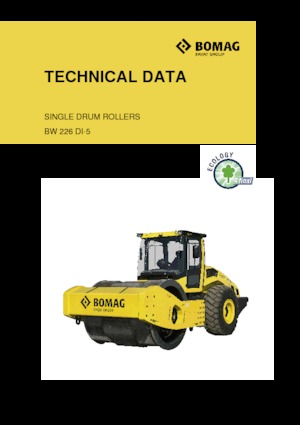 Еднобандажни валяци Bomag BW 226 DI-5