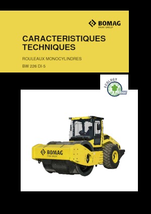 Еднобандажни валяци Bomag BW 226 DI-5