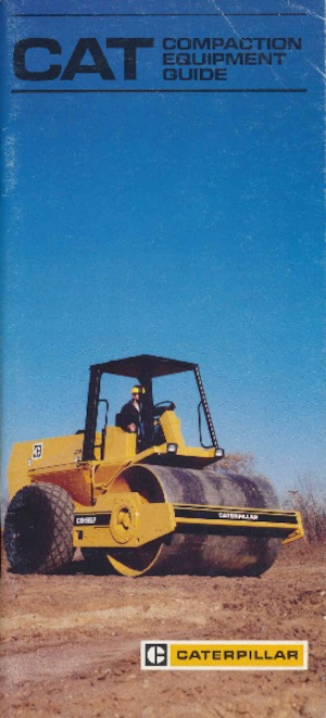 Еднобандажни валяци Caterpillar CS-551