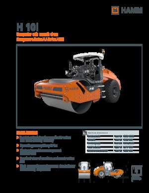 Еднобандажни валяци Hamm H 10i