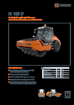 Еднобандажни валяци Hamm H 10i P