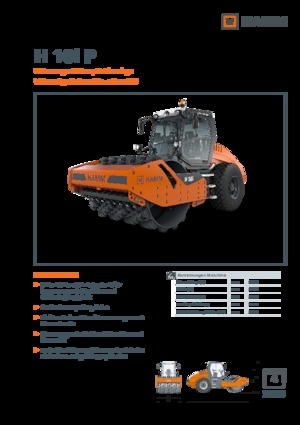 Еднобандажни валяци Hamm H 10i P
