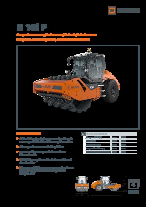 Еднобандажни валяци Hamm H 10i P