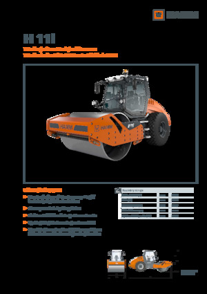 Еднобандажни валяци Hamm H 11i