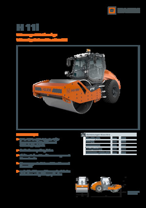 Еднобандажни валяци Hamm H 11i