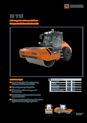 Еднобандажни валяци Hamm H 11i