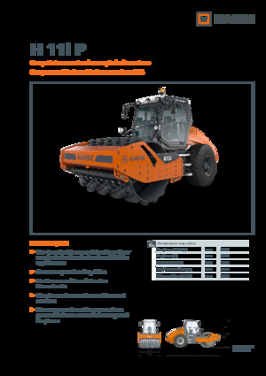 Еднобандажни валяци Hamm H 11i P