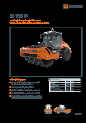 Еднобандажни валяци Hamm H 12i P