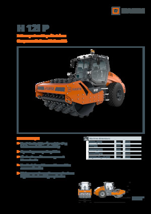 Еднобандажни валяци Hamm H 12i P