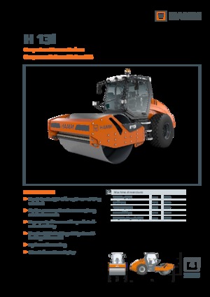Еднобандажни валяци Hamm H 13 ix
