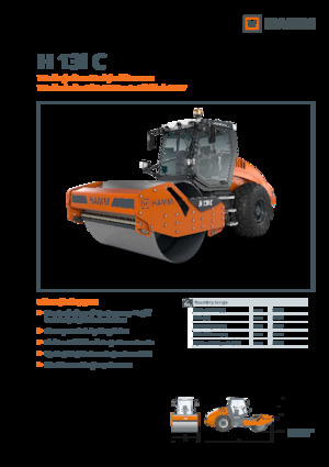 Еднобандажни валяци Hamm H 13i C
