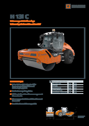 Еднобандажни валяци Hamm H 13i C