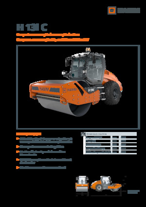 Еднобандажни валяци Hamm H 13i C