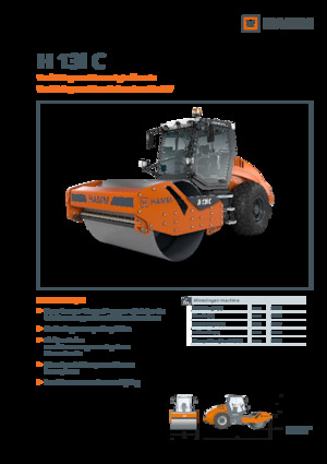 Еднобандажни валяци Hamm H 13i C