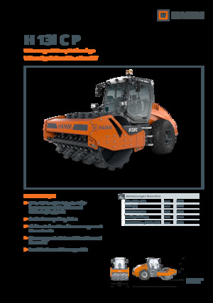 Еднобандажни валяци Hamm H 13i C-P