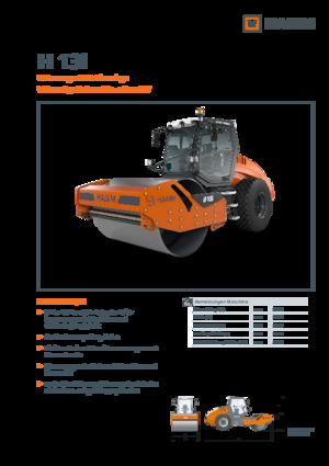 Еднобандажни валяци Hamm H 13i