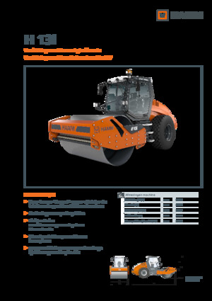 Еднобандажни валяци Hamm H 13i