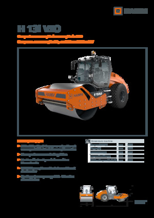 Еднобандажни валяци Hamm H 13i VIO