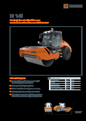 Еднобандажни валяци Hamm H 14i
