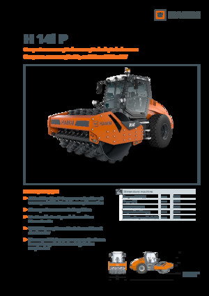 Еднобандажни валяци Hamm H 14i P