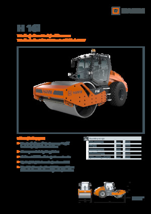 Еднобандажни валяци Hamm H 16i