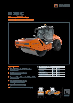 Еднобандажни валяци Hamm H 20i C