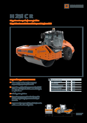 Еднобандажни валяци Hamm H 25i C R