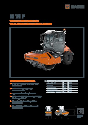 Еднобандажни валяци Hamm H 7i P