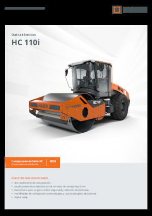Еднобандажни валяци Hamm HC 110i