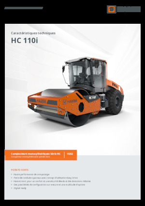 Еднобандажни валяци Hamm HC 110i
