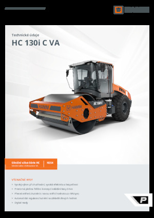 Еднобандажни валяци Hamm HC 130i C VA