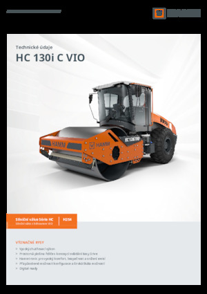 Еднобандажни валяци Hamm HC 130i C VIO