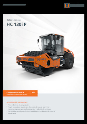 Еднобандажни валяци Hamm HC 130i P