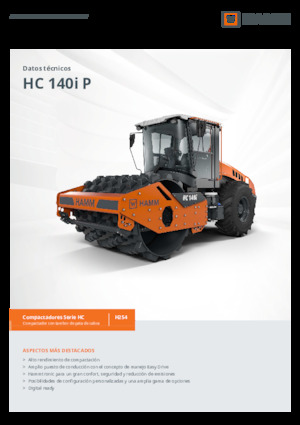 Еднобандажни валяци Hamm HC 140i P