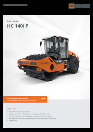 Еднобандажни валяци Hamm HC 140i P