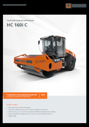 Еднобандажни валяци Hamm HC 160i C