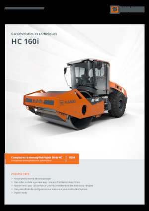 Еднобандажни валяци Hamm HC 160i