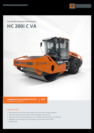 Еднобандажни валяци Hamm HC 200i C VA