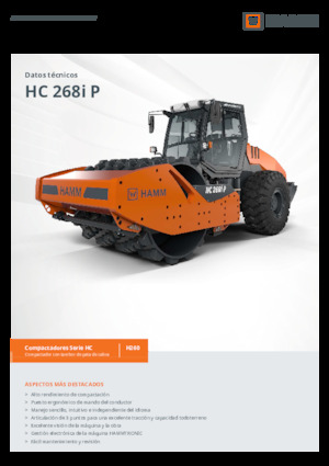 Еднобандажни валяци Hamm HC 268i P