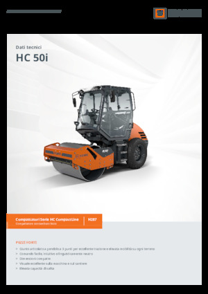 Еднобандажни валяци Hamm HC 50i