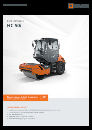 Еднобандажни валяци Hamm HC 50i