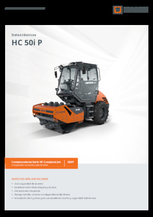 Еднобандажни валяци Hamm HC 50i P