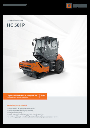 Еднобандажни валяци Hamm HC 50i P