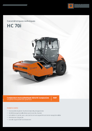Еднобандажни валяци Hamm HC 70i