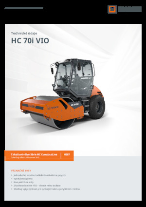 Еднобандажни валяци Hamm HC 70i VIO