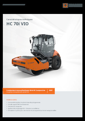 Еднобандажни валяци Hamm HC 70i VIO