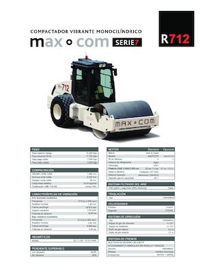 Еднобандажни валяци Max-Com R 712