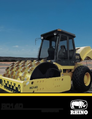 Еднобандажни валяци RHINO RC140