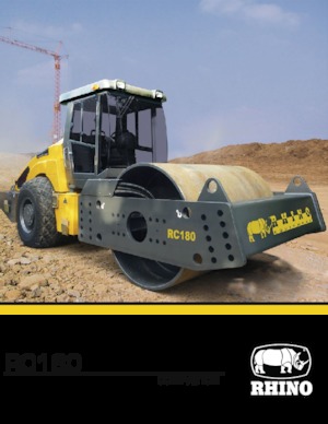 Еднобандажни валяци RHINO RC180