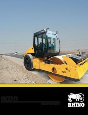 Еднобандажни валяци RHINO RC70